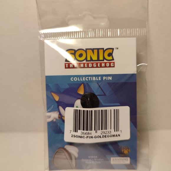 Eggman Dr Robotnik Official Sonic The Hedgehog Pin - Picture 2 of 3